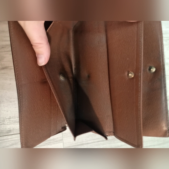 Louis Vuitton Porte Monnaie Monogram Pochette Credit Long Wallet - Picture 10 of 15